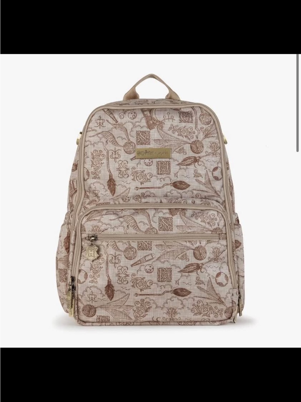 Jujube Harry Potter Themed Beige diaper bag